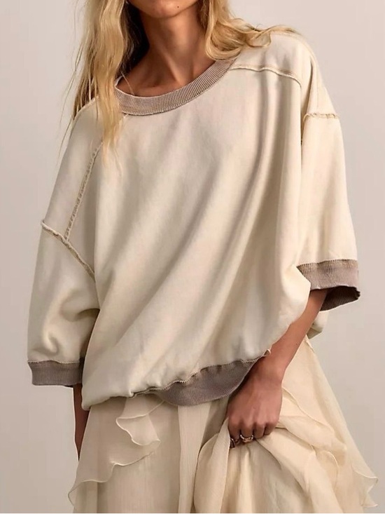 We The Free Tops - We The Free Everything Pullover Nilla Cream